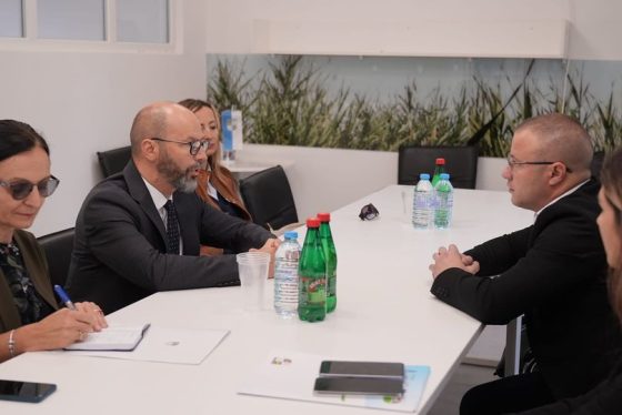 Работна средба помеѓу амбасадорот на Р. Словенија во Р. Северна Македонија и градоначалникот на општина Дојран
